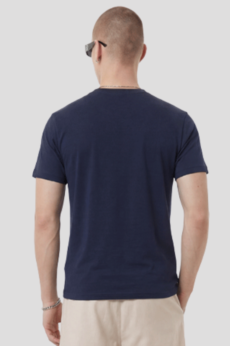 Men's Summer 210g Ribbed Set-in Cooling Quick Dry Slim Tee
