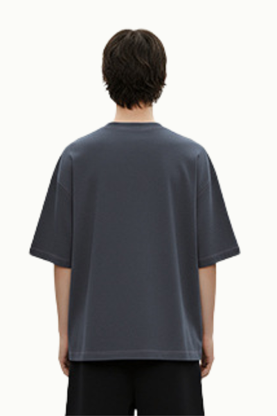 Men's Summer 280g Cotton Washed Oversized Boxy Tee