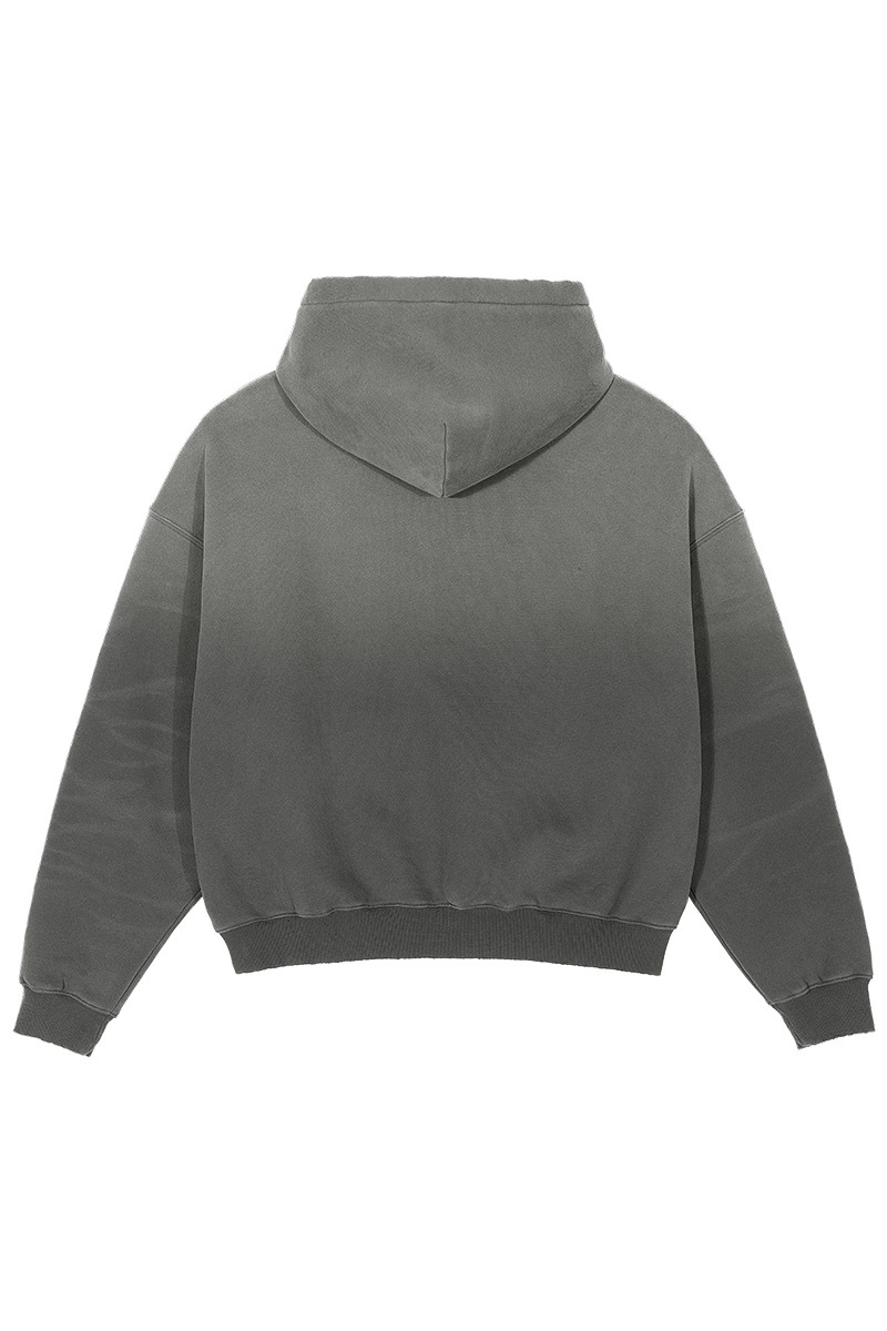 Men's Vintage Gradient Destroyed-Detail Hoodie