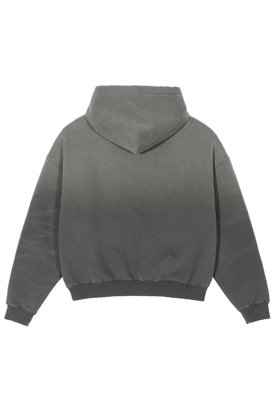 Men's Vintage Gradient Destroyed-Detail Hoodie