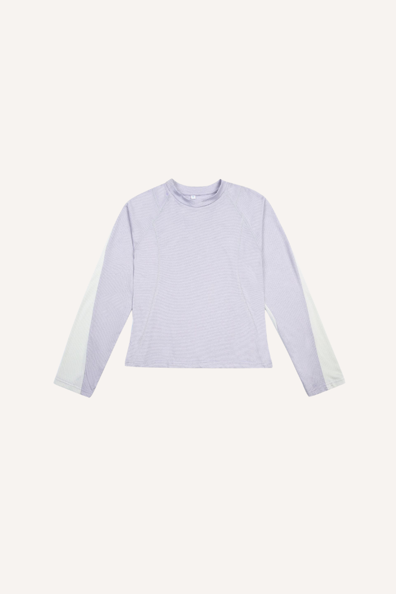 Women's coolmax Outdoor Color Contrast long sleeve T-shirt