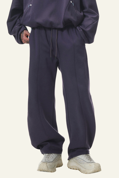 Men's Functional Deconstructed  Curved-Leg Pants.