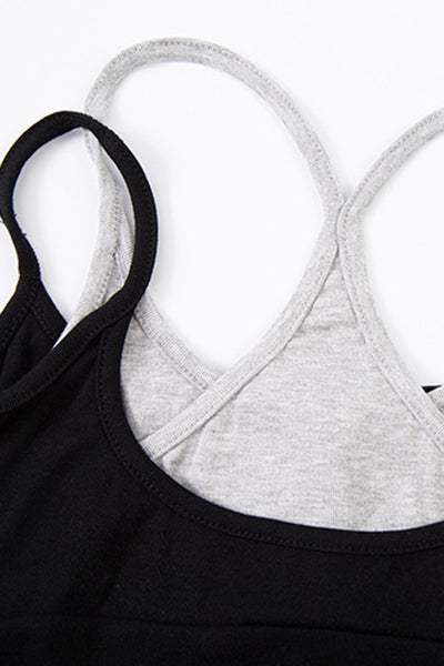 Women's Summer 2026 Colorblock Street Mock Layer Crop Tank
