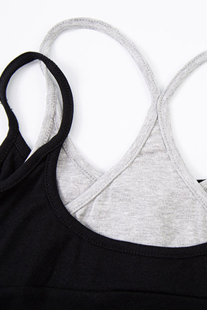 Women's Summer 2026 Colorblock Street Mock Layer Crop Tank