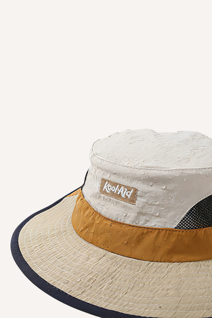 Unisex Summer Hiking UPF Mesh Bucket Hat - Detachable Flap