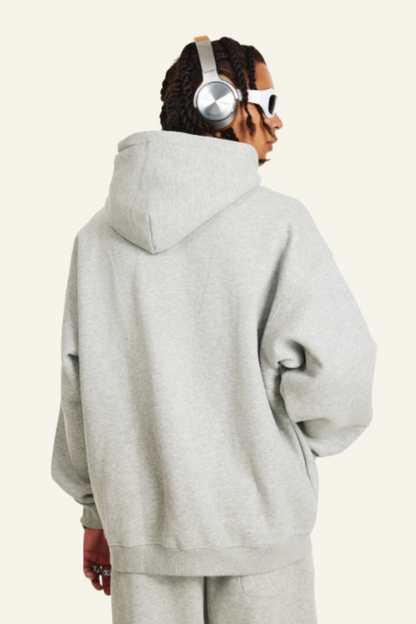 Men's Solid Color Oversize Hoodie