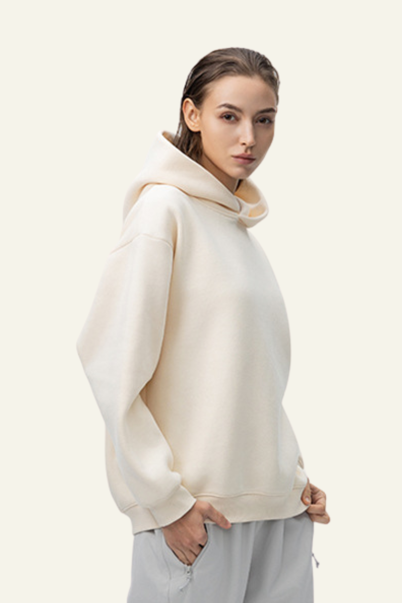 Women's Streetwear Heavyweight Fleece-lined Hoodie