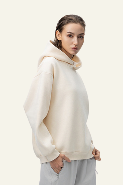 Women's Streetwear Heavyweight Fleece-lined Hoodie