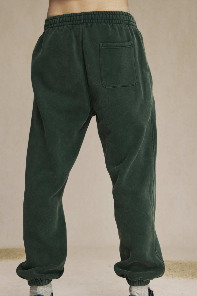 Men Fall Clothing Wax Washed Relaxed Jogger Pants