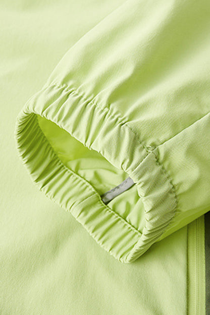 Men's Spring Colorblock Lightweight Outdoor Hooded Jacket