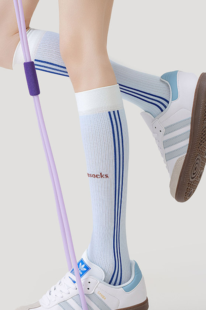 Women's Fall Graduated-Compression Athletic Knee-High Socks