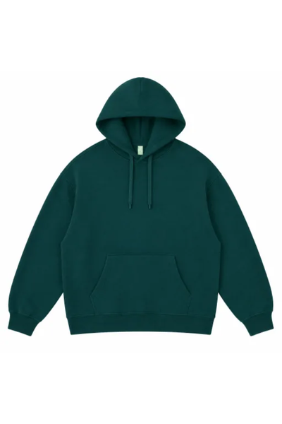 Unisex Fall Clothing Oversized Solid Pocket Hoodie