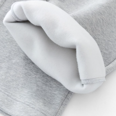 Unisex Spring Cotton Wide-Leg Drawstring Pocket Sweatpants