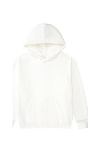 Women's Fall Winter Oversized Solid Kangaroo-Pocket Hoodie