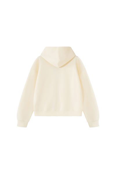 Women Fall Clothing Heavy Terry Double-Zip Pocket Hoodie