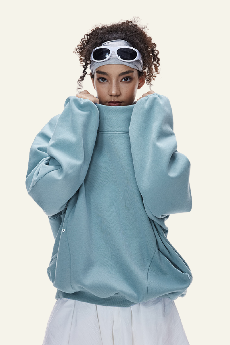 Women's Streetwear Functional Deconstructed Hoodie