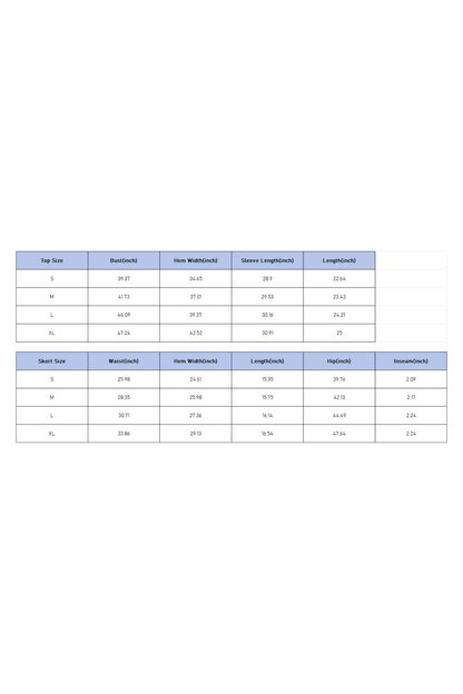 Women Spring Half Zip Cropped Hoodie Side Slit Skort Set