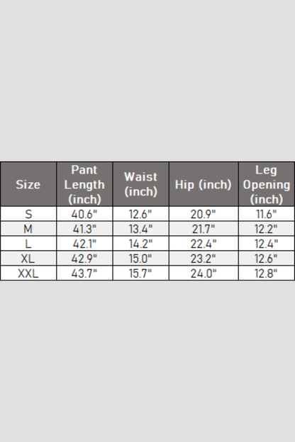 Men's Fall 450g Knit Raw Edge Washed Straight Pants