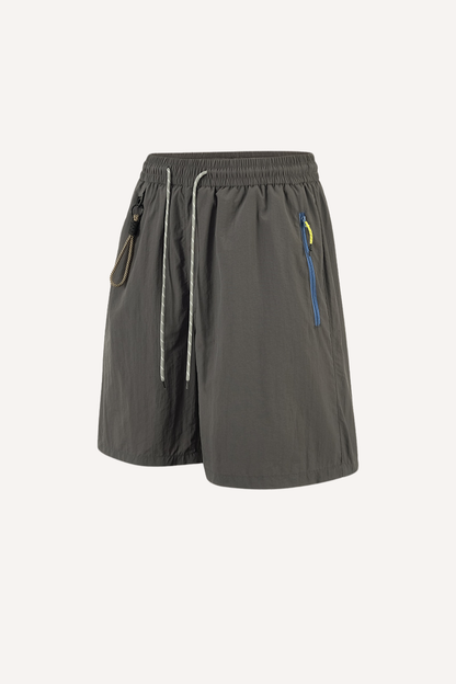Men's Spring Summer Waterproof Zip D-Ring 5" Shorts