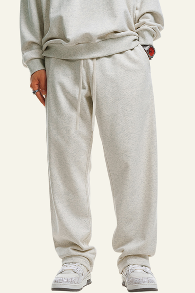 Men's Relaxed Athletic Wear Straight-Leg Pants.