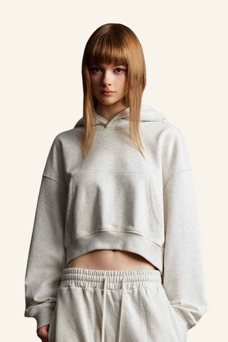Women's Heavyweight Cropped Hoodie