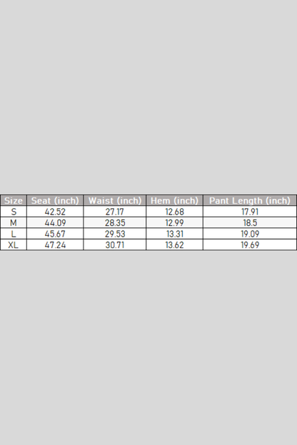 Men's Spring Summer 340g Terry FOG Style Oversized Shorts