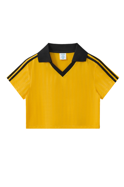 Women's Summer 2026 Football Jersey Street Crop Tee