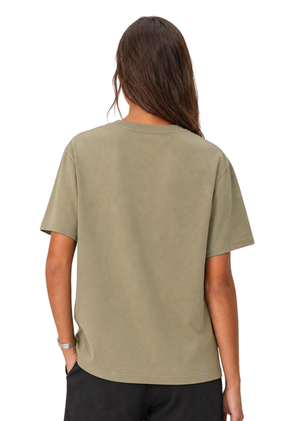 Women’s Summer 7A AntiMite Cooling 3Stitch Cotton Solid Tee