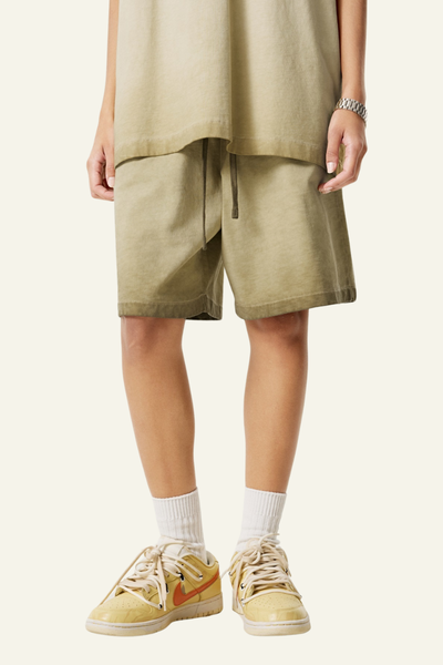 Women's Vintage Washed Cotton Shorts