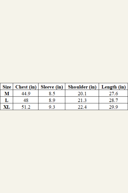 Men's Streetwear  Embroidered Raw-Edge Drop-Shoulder T-Shirt