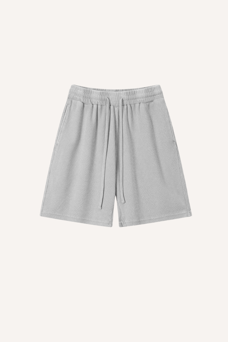 Men's Vintage Washed 5" Waffle Breathable Shorts - Old Money