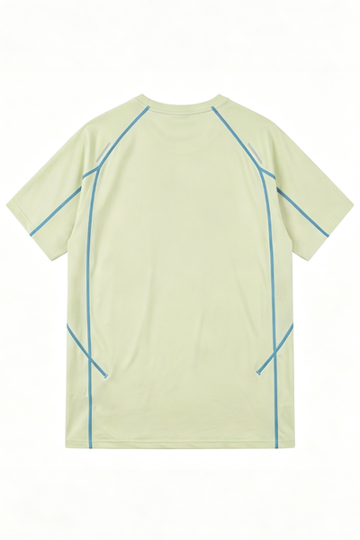 Men's Summer Reflective Contrast Quick-Dry Athletic T-Shirt