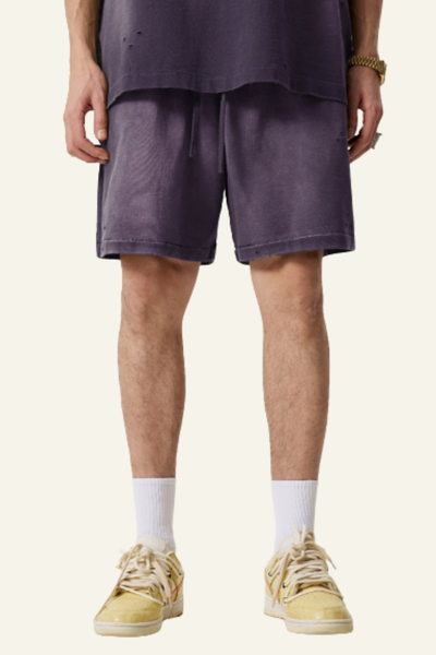 Men’s Vintage Gradient Cotton  Athletic Wear Shorts.