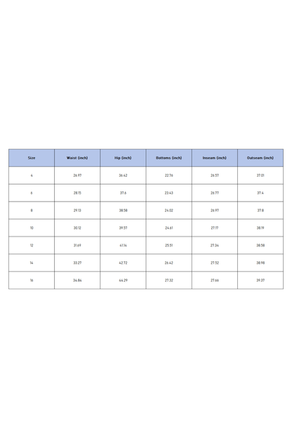 Women's Color Block Print High Waist Quilted Straight Jeans