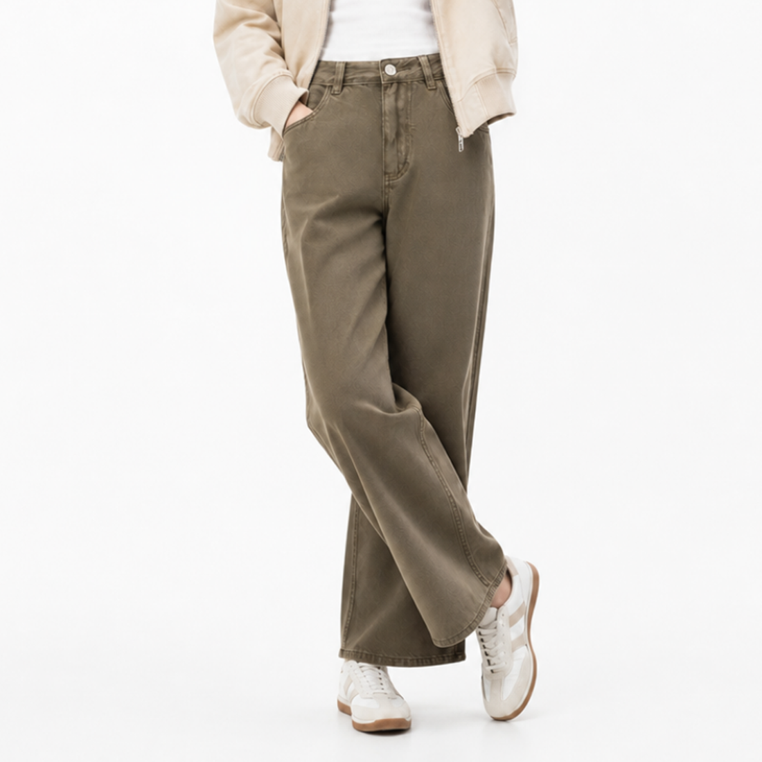 Women's & Unisex High Waist Wide Leg Jeans