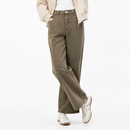 Women's & Unisex High Waist Wide Leg Jeans
