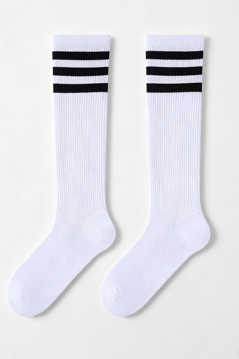 Women's Fall Three-Stripe Compression Knee-High Socks