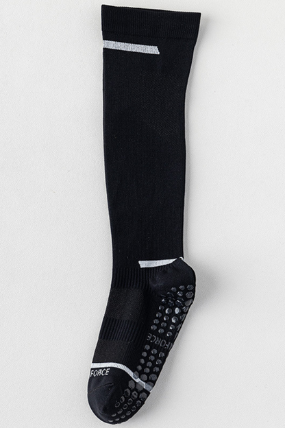 Women Fall Compression Non Slip Knee High Yoga Sports Socks