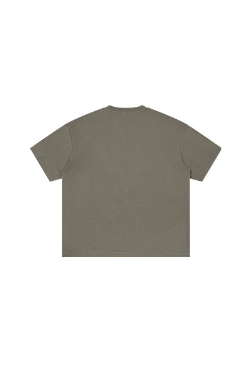 Men's Summer Casual Cotton Drop-Shoulder Loose-Fit T-Shirt