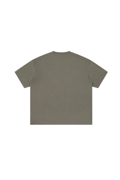 Men's Summer Casual Cotton Drop-Shoulder Loose-Fit T-Shirt