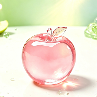 Unisex All Season Transparent Apple Slow Rebound Fidget Toy