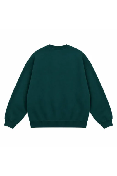 Women's Fall Clothing Fleece Loose Crew Neck Sweatshirt