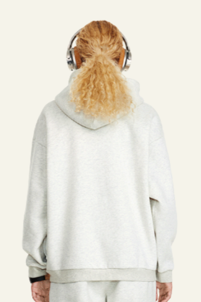 Women's Streetwear Fleece-Lined Hoodie