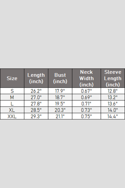 Men's 300g Cotton Raglan Stitch Texture Tee