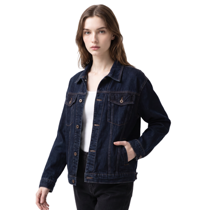 Women's Classic Original Blue Denim Jacket