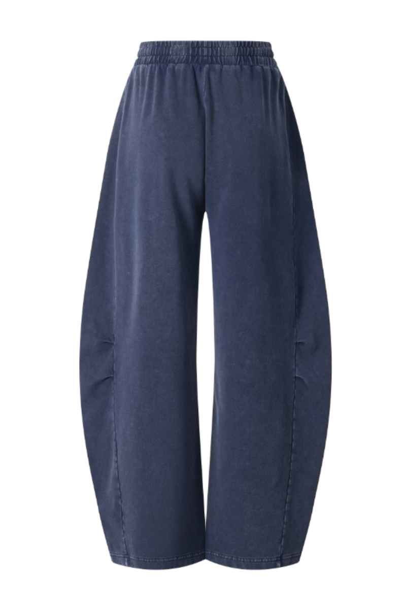 Women's Summer Vintage Washed Cotton Drawstring Cargo Pants