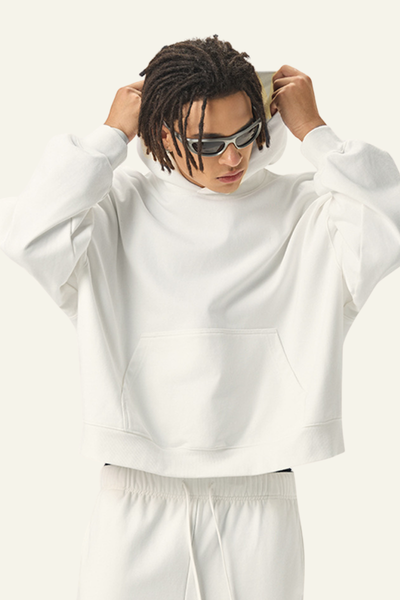 Men's Stretwear Relaxed Fleece-Lined  Hoodie