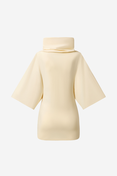 Women's Wasteland Cowl Neck Bell 3/4 Sleeve Bodycon Dress