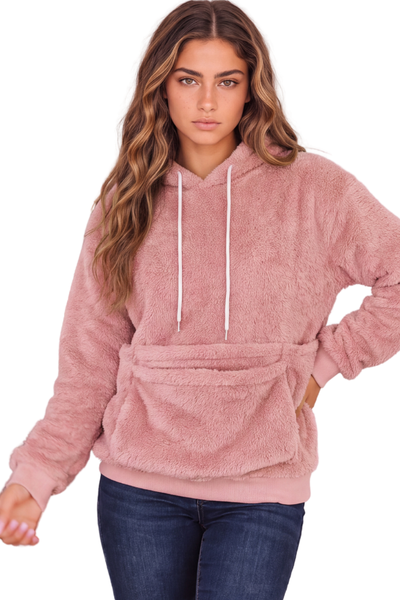 Women Fall Clothing Warm Double-Sided Fleece Pet Hoodie