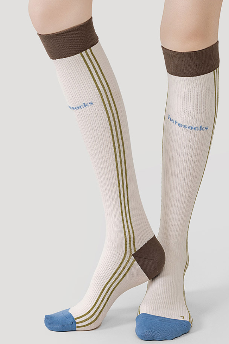 Women's Fall Graduated-Compression Athletic Knee-High Socks